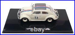Hot Wheels Elite 1/43 Scale BCK07 Volkswagen Herbie The Love Bug Lt Grey