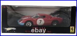 Hot Wheels Elite Ferrari 250 LM 12 Hours of Reims 1964 #7 Red LE 118 Scale 2010