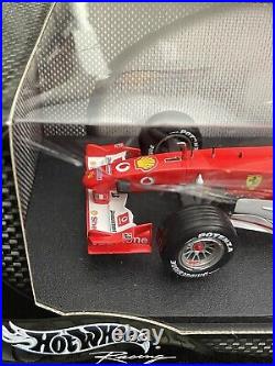 Hot Wheels Elite Ferrari F2002 Michael Schumacher 118 Scale France GP