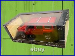 Hot Wheels Exclusive 2004 Hummer H3 4x4 SUV Truck 118 Scale Diecast Elite Red