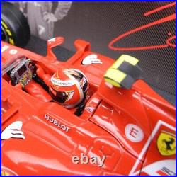 Hot Wheels Ferrari F14-T Kimi Raikkonen 1/18 Scale F1 Car