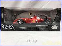 Hot Wheels Ferrari F2001 Schumacher 1/18 Scale Diecast