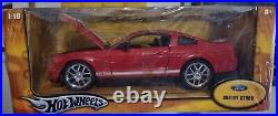 Hot Wheels Ford Mustang Shelby GT500 Red 1/18 scale