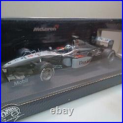 Hot Wheels Formula 1 118 Scale McLaren MP4-15 Car David Coulthard 2000 NEW