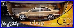 Hot Wheels Gold Edition 118 Scale Gold Honda Civic #G4795 Mattel 2002 NRFB
