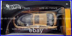 Hot Wheels Gold Edition 118 Scale Gold Honda Civic #G4795 Mattel 2002 NRFB