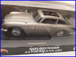 Hot Wheels James Bond 007 Goldfinger Aston Martin DB5 118 Scale New Mint