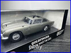 Hot Wheels James Bond 007 Goldfinger Aston Martin DB5 118 Scale Sealed in Box