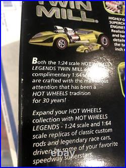Hot Wheels Legends Twin Mill Set With Certificate 124 & 164 Scale A4086