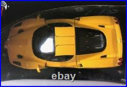 Hot Wheels Luno Ferrari Yellow 118 Scale Diecast 2002 Release C1550 Sealed NIB