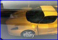 Hot Wheels Luno Ferrari Yellow 118 Scale Diecast 2002 Release C1550 Sealed NIB
