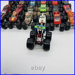 Hot Wheels Monster Jam 164 Scale Used Truck Lot Of 64