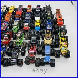 Hot Wheels Monster Jam 164 Scale Used Truck Lot Of 64
