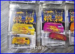Hot Wheels Newsletter 22nd Annual Nationals'66 Dodge A-100 Set Of 6