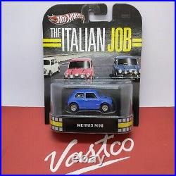 Hot Wheels Retro Entertainment Lot of 3 The Italian Job Morris Mini 1/64 Scale