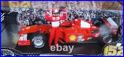 Hot Wheels Schumacher F2001 Ferrari Spa-Francorchamps 118 Scale New L. E. 55698