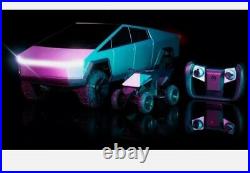 Hot Wheels x Tesla Cybertruck 110 Scale RC Car (2021 Version with Cyberquad)