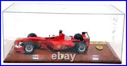 Hotwheels 1/18 Scale DC01DSIGN Ferrari F2001 M. Schumacher F1 #1 Signed With Case