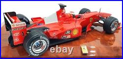 Hotwheels 1/18 Scale DC01DSIGN Ferrari F2001 M. Schumacher F1 #1 Signed With Case