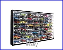 JACKCUBE Design Hot Wheels 1/64 Scale Diecast Display Case Black, Clear