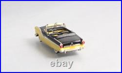 Motor City MC-15 143 Scale 1955 Ford Sunliner Yellow & Black EX/Box