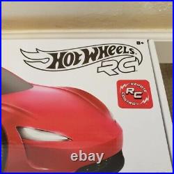 NEW Hot Wheels Tesla Roadster Radio Remote Control RC Car By Mattel 110 Scale