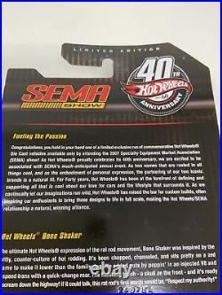 SEMA 2007 Hot Wheels Bone Shaker 150 Scale LIMITED EDITION Collectors Item