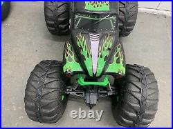 Two Official Grave Digger Mega All-terrain R/C Scale Monster Truck No Remote