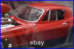 Vintage 100% Hot Wheels Red Chevy Corvette Pro Street 118 Scale Diecast Made in