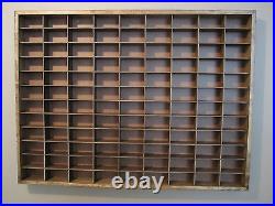 Wall Display for Matchbox /Hot Wheels WithCOVER1/64 scale Hand Made Walnut Stain
